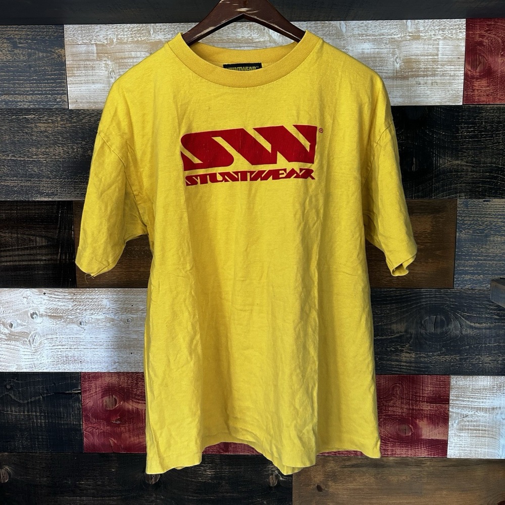 Vintage Stuntwear Stunt Shirt Motorcross Skate Shirt 80s 90s Medium T  Shirt